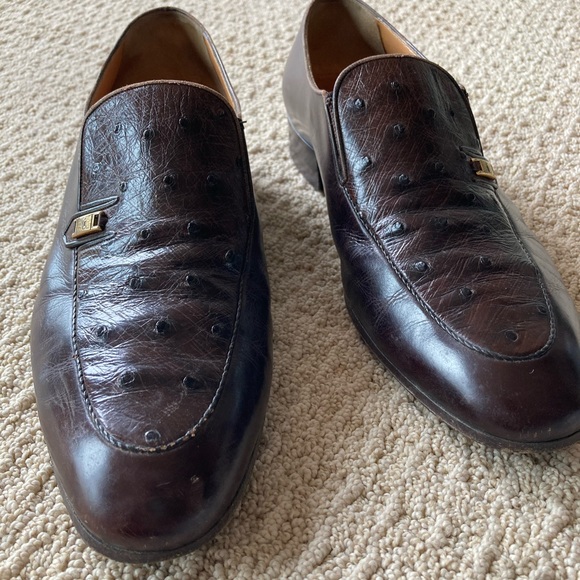 A. Testoni Ostrich loafers - Picture 2 of 6